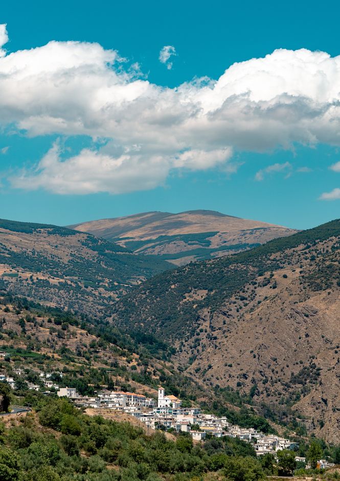 Vista panorámica de Alpujarra de la Sierra (ASOCIACIÓN CULTURAL LANJARÓN) 