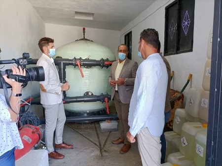 Imagen de la depuradora del Zenete (JUNTA) 