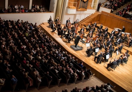 Imagen de un concierto de la OCG (CAJAGRANADA FUNDACIÓN)