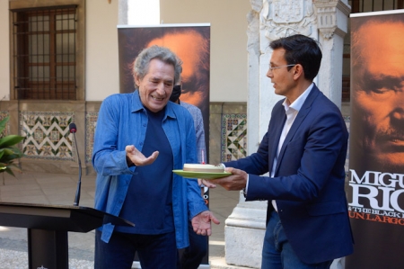 Presentación del concierto de Miguel Ríos (JAVIER ALGARRA / AYUNTAMIENTO) 