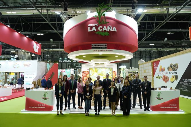 Stand de Grupo La Caña en una edición anterior de `Fruit Atraction` (GRUPO LA CAÑA)