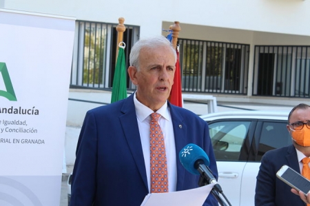 El delegado territorial de Igualdad, Políticas Sociales y Conciliación, Manuel Montalvo (JUNTA)