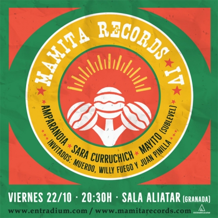 Cartel del concierto (MAMITA RECORD)