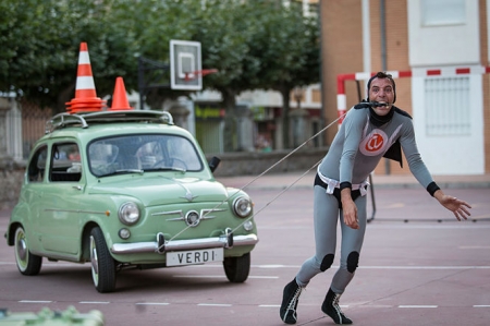 Una de las obras al aire libre (AYTO. SANTA FE) 