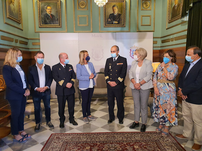 Recepción al capitán de la fragata (AYTO. MOTRIL) 