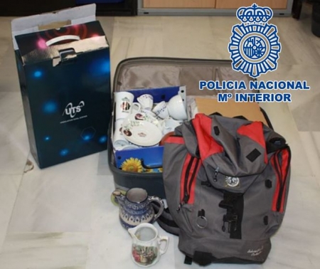 Objetos sustraidos en trasteros (POLICIA NACIONAL)
