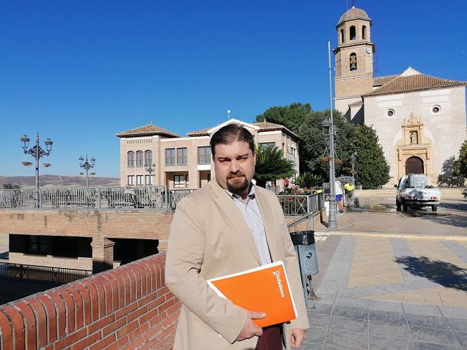 El portavoz de Ciudadanos en el Ayuntamiento de Alhendín, Modesto Zambrano (CIUDADANOS)