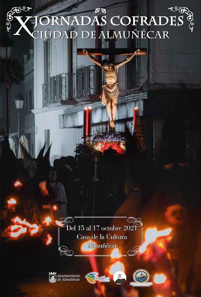 Cartel de las jornadas cofrades (AYTO. ALMUÑÉCAR)
