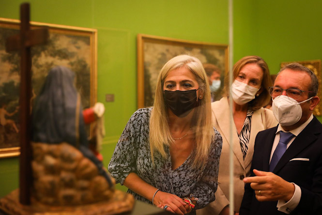 La Consejera de Cultura ha inaugurado `Inéditos` (JUNTA) 