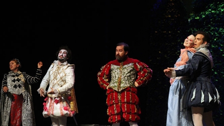 Representación de `Entre bobos anda el juego` (TEATRO HUMOR SANTA FE) 