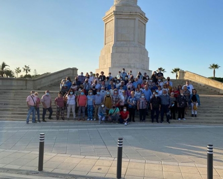viaje de mayores organizado por el Ayuntamiento de Vegas del Genil a Huelva (AYTO. VEGAS DEL GENIL)