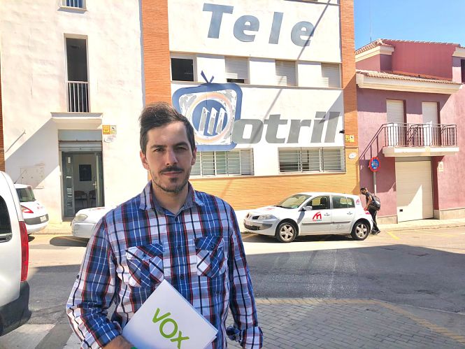 El consejero de la Radiotelevisión Municipal de Motril en representación de VOX, José Manuel Pérez Padial (VOX MOTRIL)