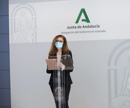 La delegada de Educación y Deporte de la Junta en Granada, Ana Berrocal, en una imagen de archivo (JUNTA) 