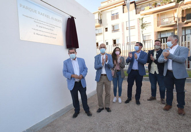Inauguración del Parque Rafael Alberti (R. MARTÍNEZ / DIPGRA)