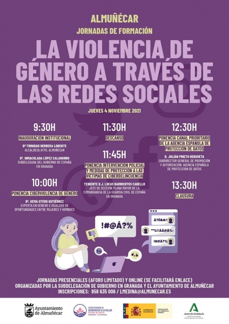 Cartel de las jornadas  (AYTO. ALMUÑÉCAR)