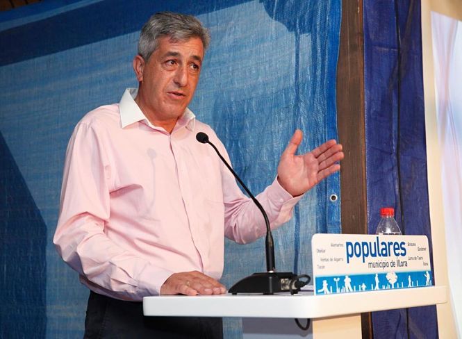 El portavoz del PP en el Ayuntamiento de Íllora, José Manuel Muñoz (PP)