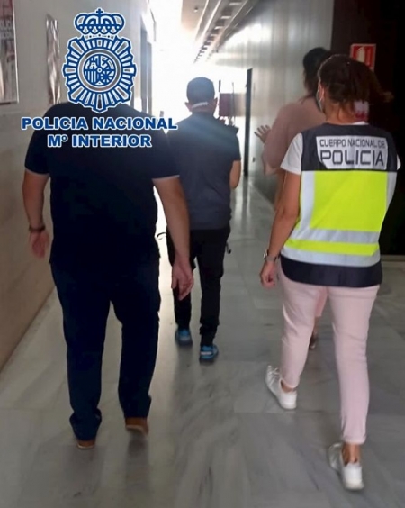 Detenidos en la operación Quéntar (POLICIA NACIONAL)