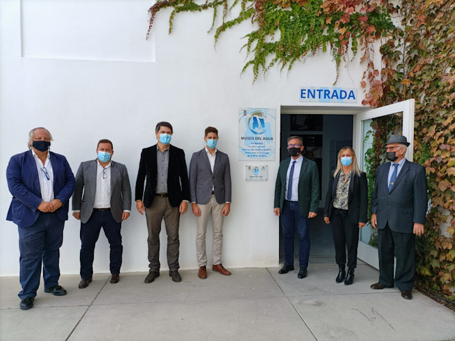 Imagen de la visita a Lanjarón (JUNTA)