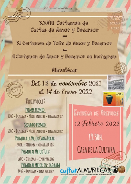 Cartel del certamen (AYTO. ALMUÑÉCAR)