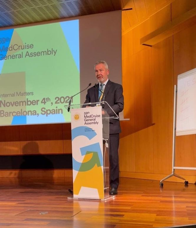 El presidente de la Autoridad Portuaria de Motril (Granada), José García Fuentes (PUERTO DE MOTRIL) 