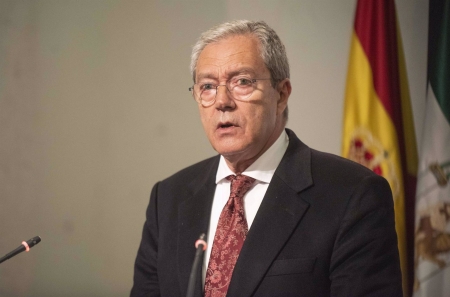 El consejero de Transformación Económica, Industria, Conocimiento y Universidades, Rogelio Velasco, en una imagen de archivo (JUNTA DE ANDALUCÍA)