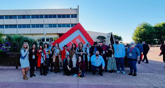 Delegación granadina en el Congreso Regional (PSOE) 