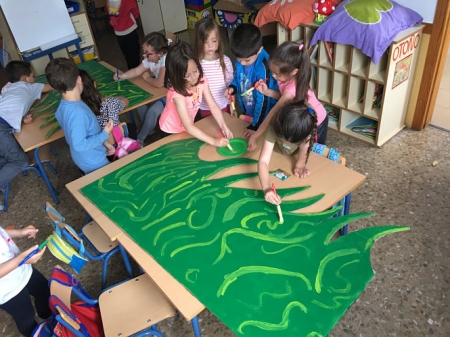 Escolares del CEIP Sierra Nevada (AYTO. GUEJAR SIERRA)