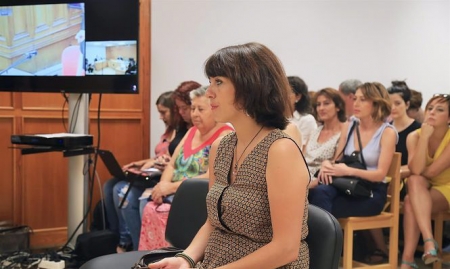 Juana Rivas declara en el juicio por la presunta sustracción de sus hijos (EUROPA PRESS)