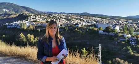 La portavoz del PP en Monachil, Cristina Marín (PP)