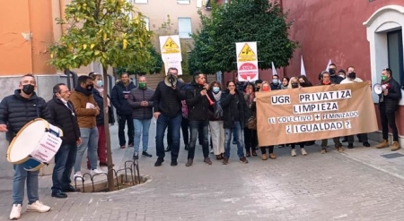 Imagen de la concentración (CCOO)