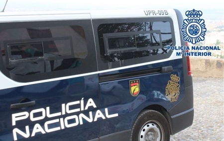 Imagen de un vehículo policial (POLICIA NACIONAL)