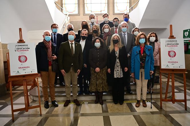 Inauguración del I Congreso de Educación y Flamenco (JUNTA) 