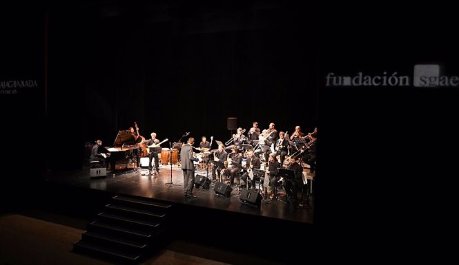 Concierto Big Band Granada, en imagen de archivo (CRISTIAN GÁLVEZ/CAJAGRANADA FUNDACIÓN) 