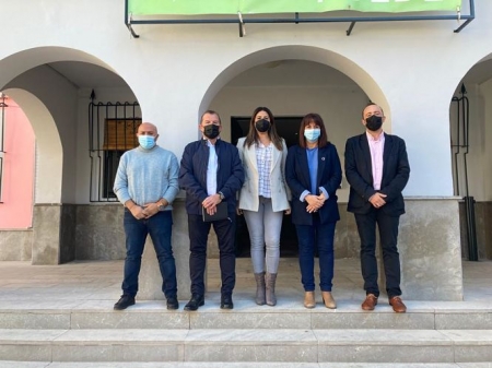 Imagen de la visita a Peligros (DIPUTACIÓN)