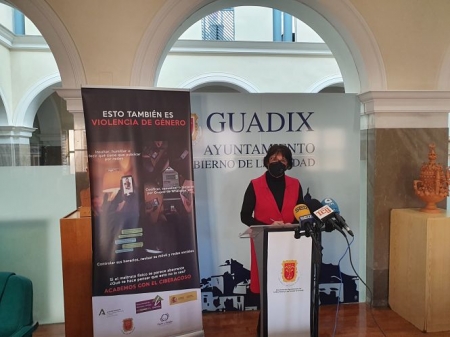 La concejala de Políticas de Igualdad, Encarni Pérez (AYTO. GUADIX)