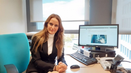 La delegada territorial de Empleo, Formación y Trabajo Autónomo de la Junta en Granada, Virginia Fernández (JUNTA)