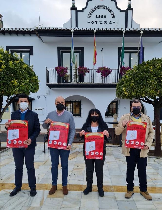presentación del `Gran Sorteo del Comercio Otureño`(AYTO. OTURA)