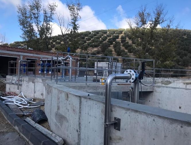 Imagen de la nueva depuradora (AYTO. MONTEFRIO)