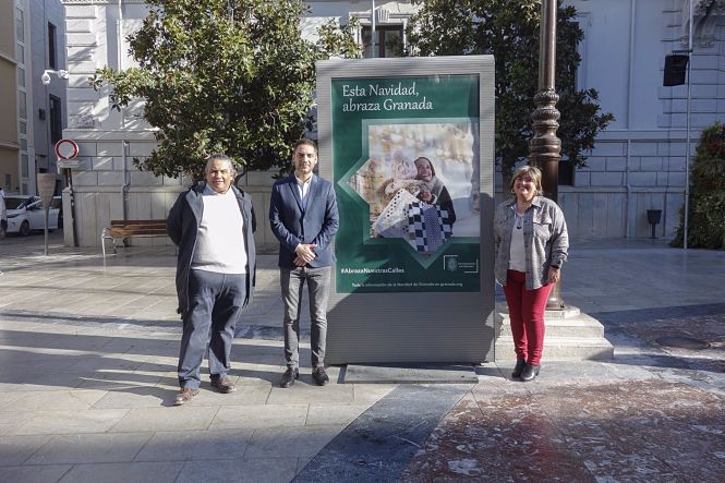 Presentación de la campaña `Esta Navidad, abraza Granada` (JAVIER ALGARRA / AYUNTAMIENTO DE GRANADA) 