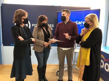 Imagen de la visita a Motril (PP)