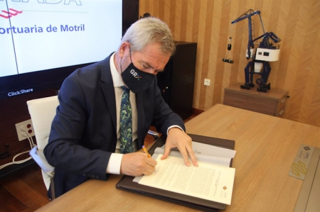 El presidente de la Autoridad Portuaria de Motril (Granada), José García Fuentes (PUERTO)