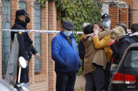 Lugar del presunto crimen machista en Granada (ÁLEX CÁMARA - EUROPA PRESS)