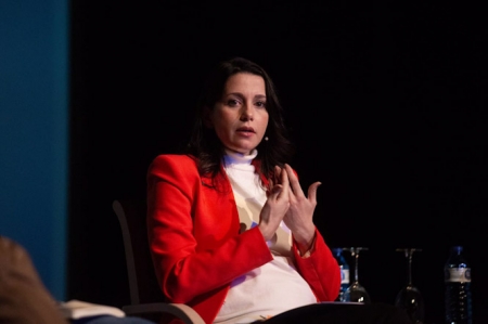 La presidenta de Ciudadanos, Inés Arrimadas (DAVID ZORRAKINO - EUROPA PRESS)