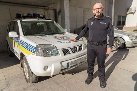 Jefe de la Policía Local de Huétor Tájar, Alberto Cobo (AYTO. HUÉTOR TÁJAR)