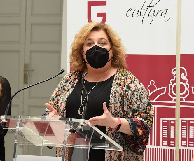 La diputada de Cultura, Fátima Gómez (DIPUTACIÓN)