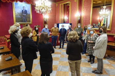 Presentación del nuevo proyecto  de movilidad GranadaFP.SHARE + II (JAVIER ALGARRA / AYUNTAMIENTO) 