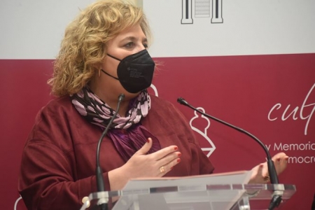 La Diputada de Cultura, Fatima Gómez (R. MARTÍNEZ / DIPGRA)