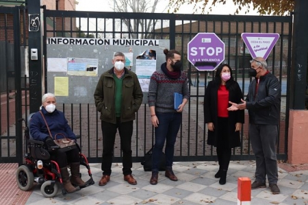 Imagen de la vista al colegio de atarfe (UP)