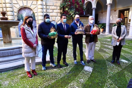 Presentación en el Ayuntamiento de Granada de los Reyes Magos de este año (AYUNTAMIENTO DE GRANADA)