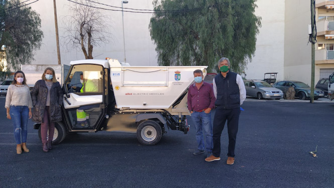 Nuevo vehículo de recogida de residuos (AYTO.GUALCHOS)